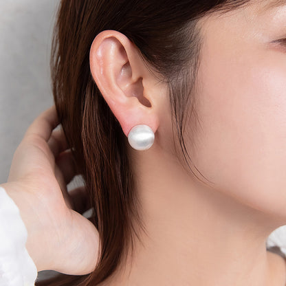 ピアス  ニッケルフリー neige. セミサークル スタッドピアス