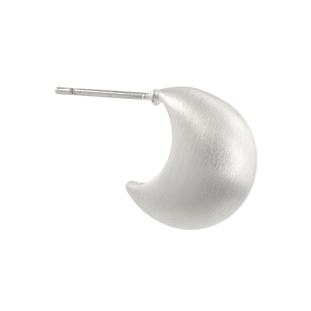 ピアス  ニッケルフリー neige. サイド クレッセントムーン スタッドピアス