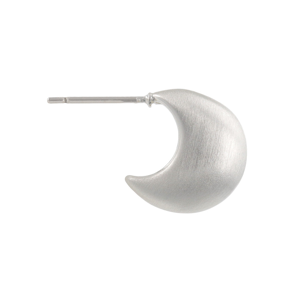 ピアス  ニッケルフリー neige. サイド クレッセントムーン スタッドピアス