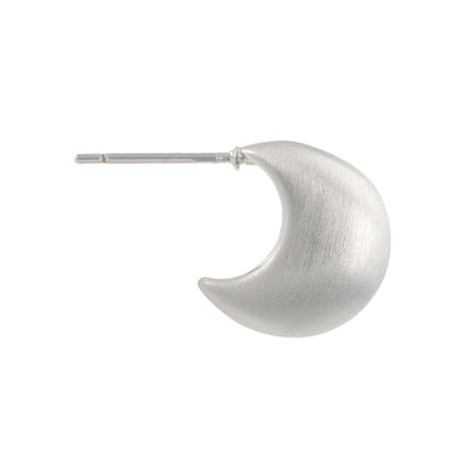 ピアス  ニッケルフリー neige. サイド クレッセントムーン スタッドピアス