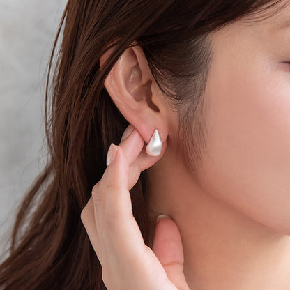 ピアス  ニッケルフリー neige. ドロップ スタッドピアス