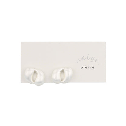 ピアス  ニッケルフリー neige. ダブル ドロップ スタッドピアス