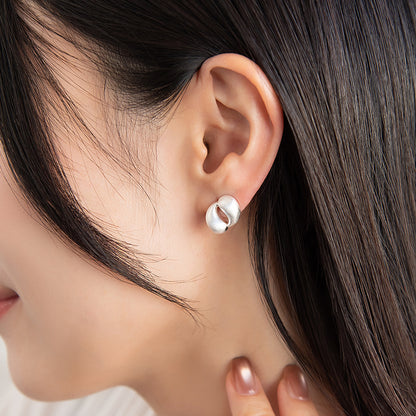 ピアス  ニッケルフリー neige. ダブル ドロップ スタッドピアス