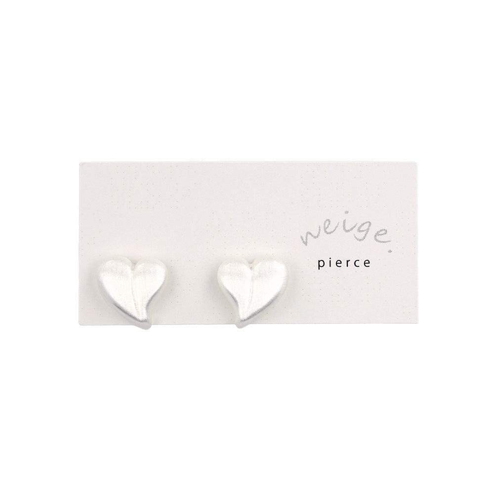 ピアス  ニッケルフリー neige. ハート スタッドピアス