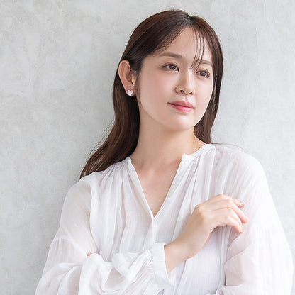 ピアス  ニッケルフリー neige. ハート スタッドピアス