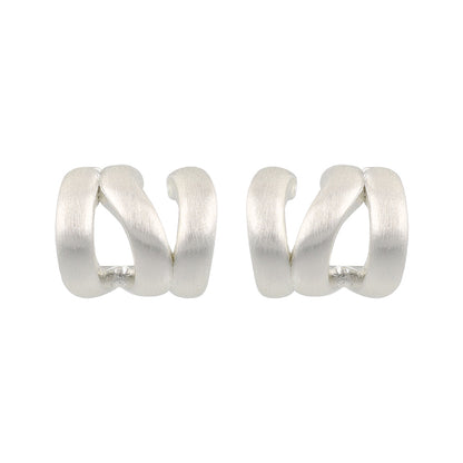 ピアス  ニッケルフリー neige. トリプル カーブライン スタッドピアス