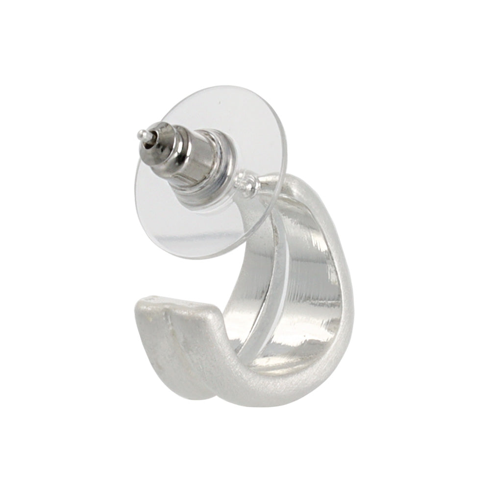 ピアス  ニッケルフリー neige. ダブル カーブライン スタッドピアス