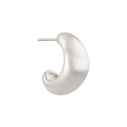 ピアス  ニッケルフリー neige. カーブ C型 スタッドピアス