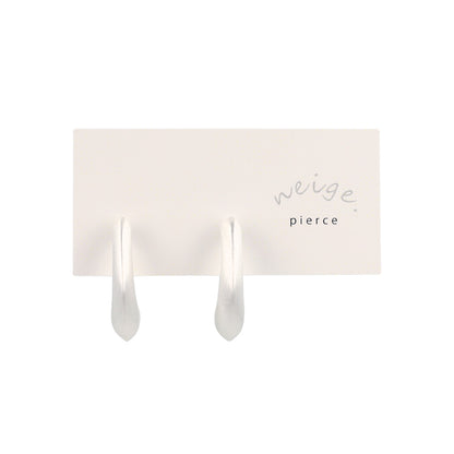 ピアス  ニッケルフリー neige. サイド J スタッドピアス