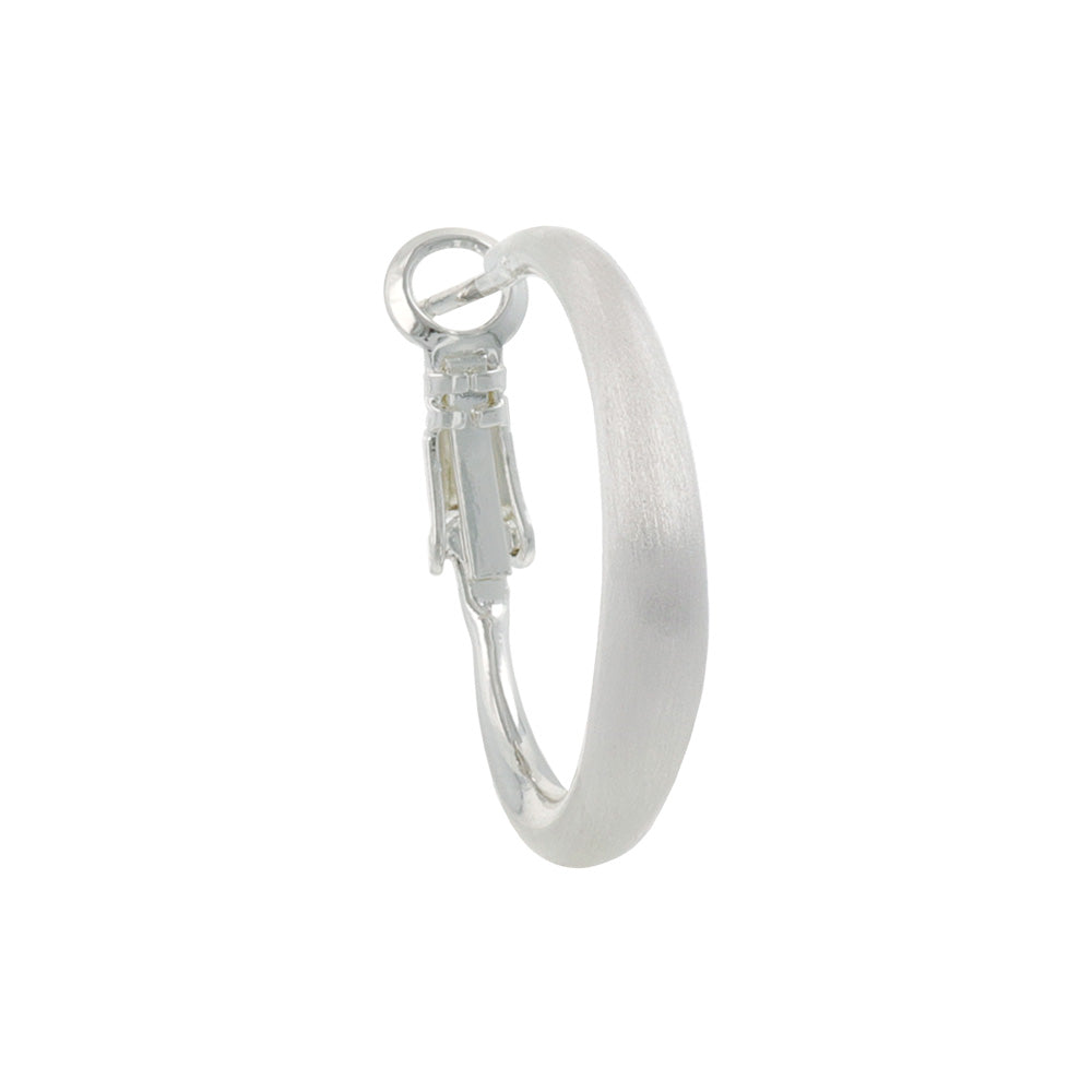 ピアス  ニッケルフリー neige. スリム 24mm フープピアス