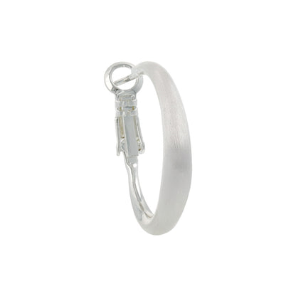 ピアス  ニッケルフリー neige. スリム 24mm フープピアス