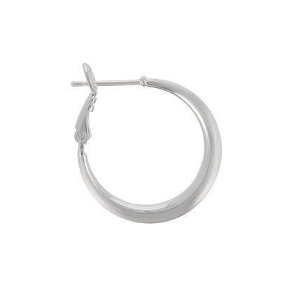 ピアス  ニッケルフリー neige. スリム 24mm フープピアス