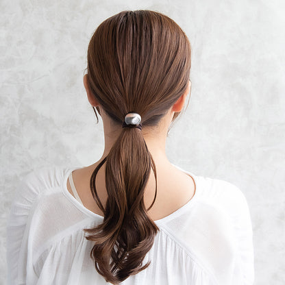 ヘアゴム アンティークブロンズ ボール