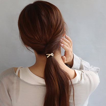 ヘアゴム mini pony  ループ メタル