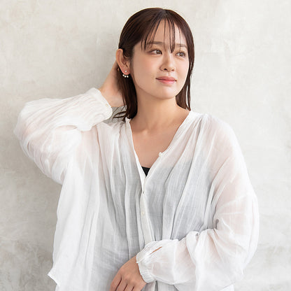 ピアス ニッケルフリー メタル キュービックジルコニア トリプル バックキャッチ チタンポスト スタッドピアス