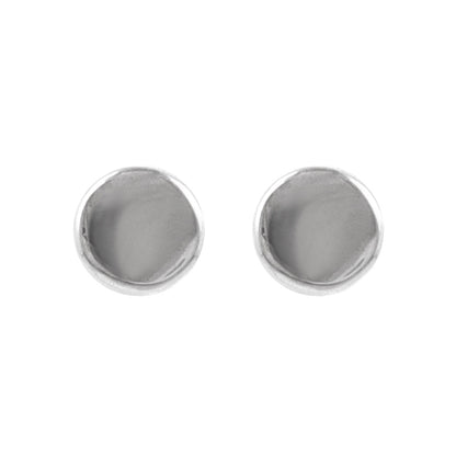 ピアス ニッケルフリー シルバー925 ミニ サークル スタッドピアス