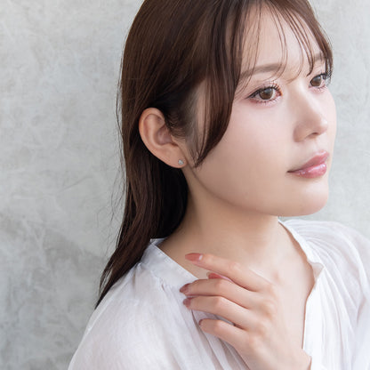 ピアス ニッケルフリー シルバー925 ミニ ローズ スタッドピアス