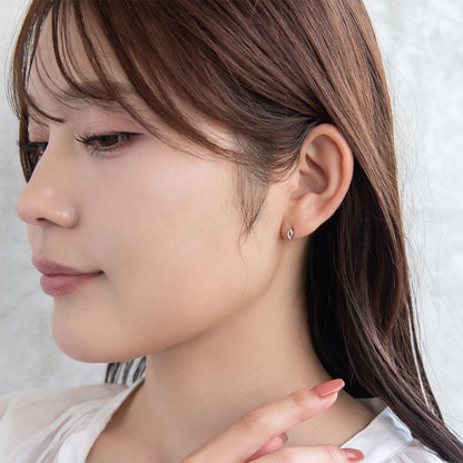 ピアス ニッケルフリー シルバー925 ミニ スタッドピアス