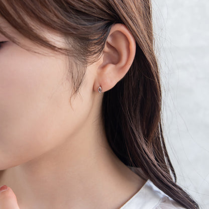ピアス ニッケルフリー シルバー925 ミニ スタッドピアス