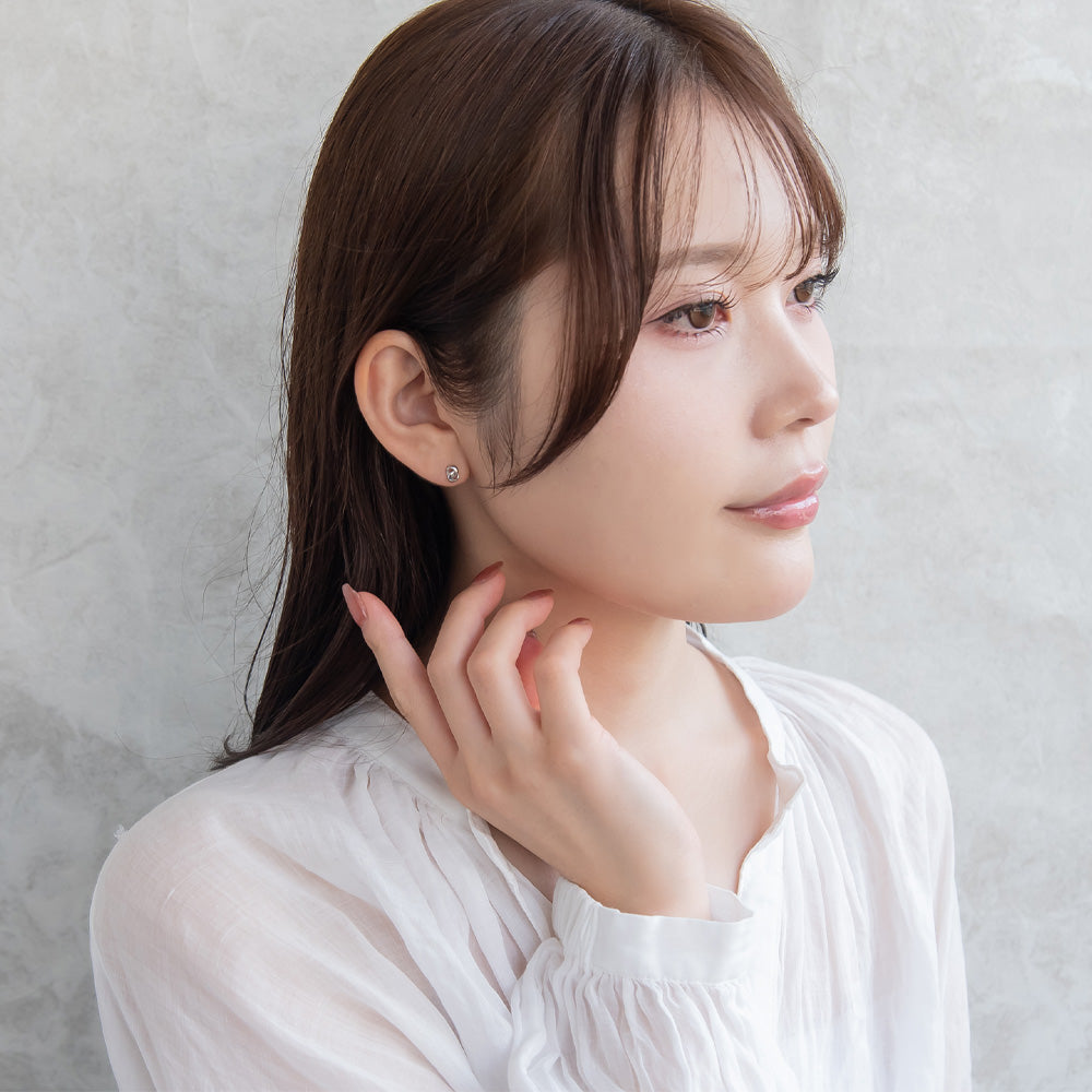 ピアス ニッケルフリー シルバー925 ミニ スタッドピアス