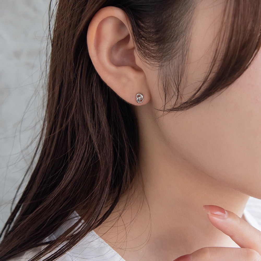 ピアス ニッケルフリー シルバー925 ミニ スタッドピアス