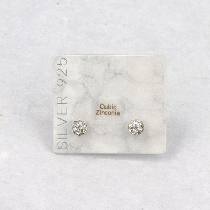 ピアス ニッケルフリー シルバー925 ミニ ボール スタッドピアス