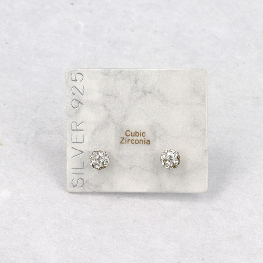 ピアス ニッケルフリー シルバー925 ミニ ボール スタッドピアス