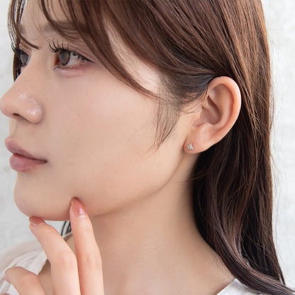 ピアス ニッケルフリー シルバー925 ミニ スタッドピアス