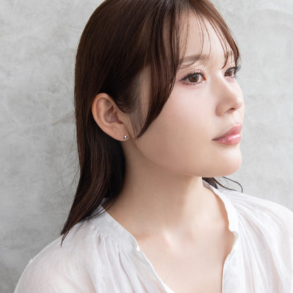 ピアス ニッケルフリー シルバー925 ミニ フラワー スタッドピアス