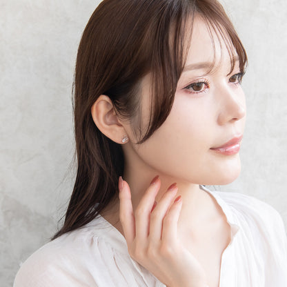 ピアス ニッケルフリー シルバー925 ミニ フラワー スタッドピアス