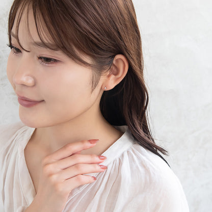 ピアス ニッケルフリー シルバー925 ミニ スタッドピアス