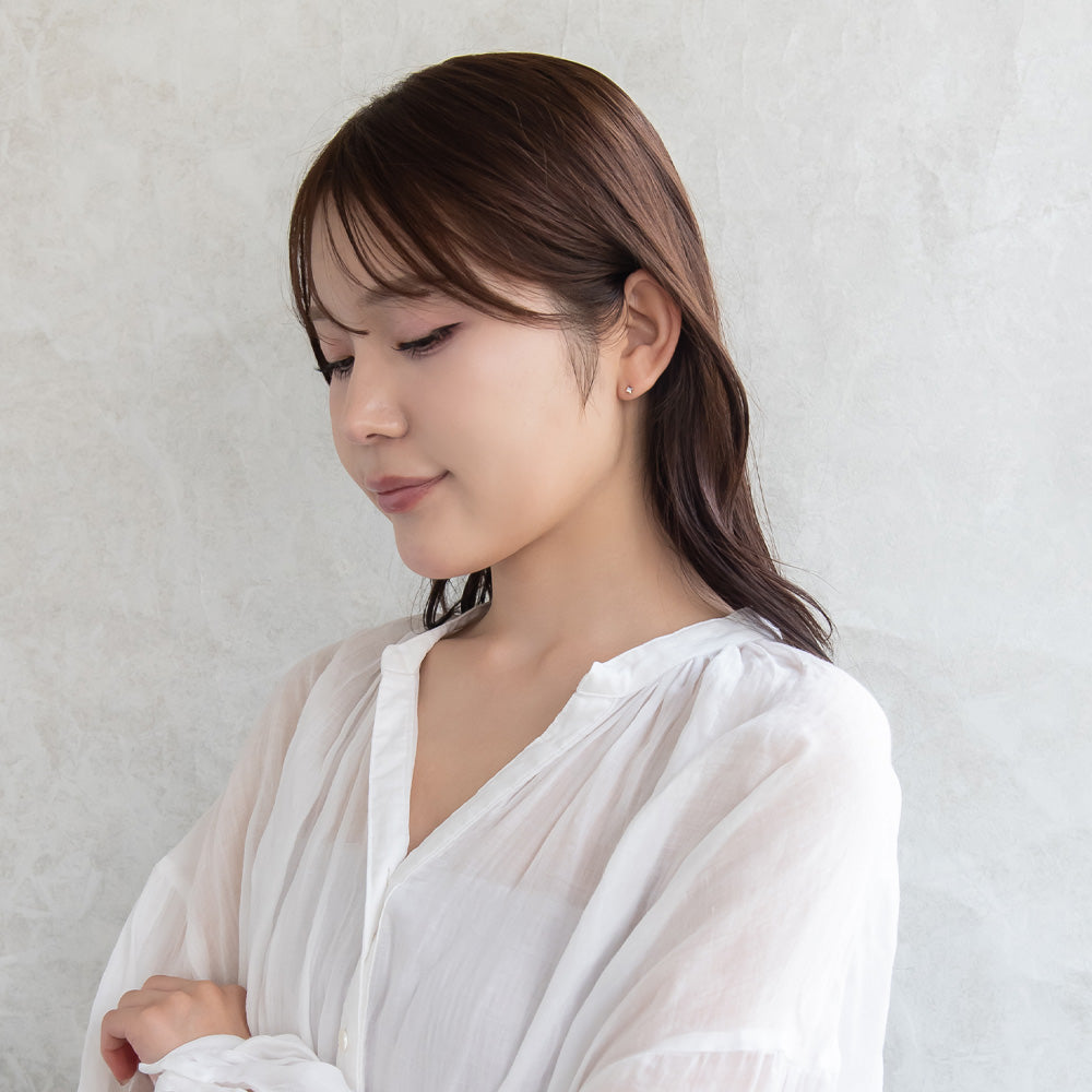 ピアス ニッケルフリー シルバー925 ミニ スタッドピアス