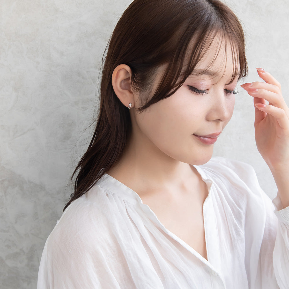 ピアス ニッケルフリー シルバー925 ミニ スタッドピアス