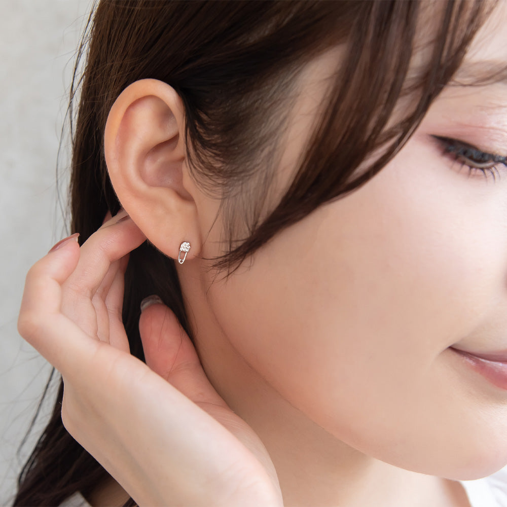 ピアス ニッケルフリー シルバー925 ミニ スタッドピアス
