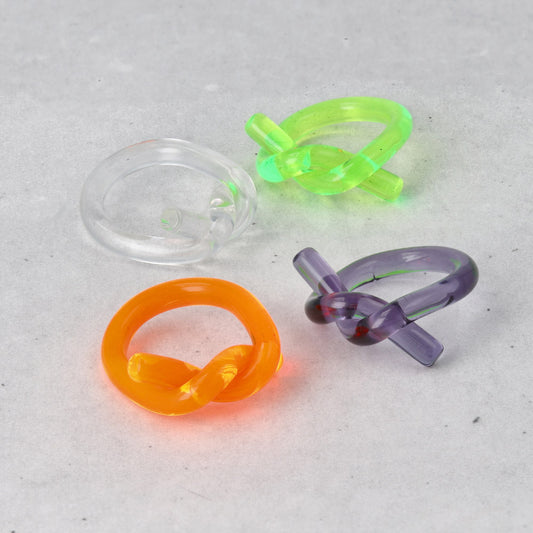 リング skeleton color ツイスト ノット 11号 指輪