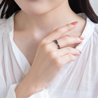 リング ニッケルフリー カラフル キュービックジルコニア 13号 指輪