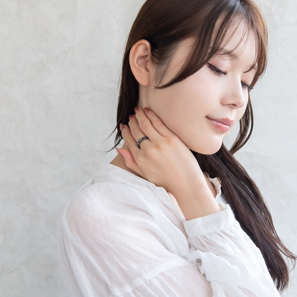 リング ニッケルフリー カラフル キュービックジルコニア 13号 指輪