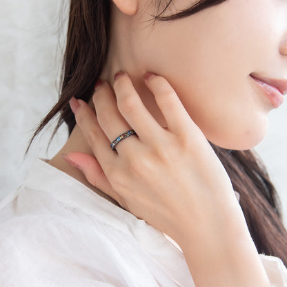 リング ニッケルフリー カラフル キュービックジルコニア 13号 指輪