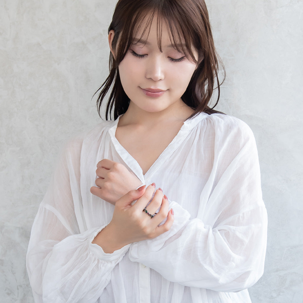 リング ニッケルフリー カラフル キュービックジルコニア 13号 指輪