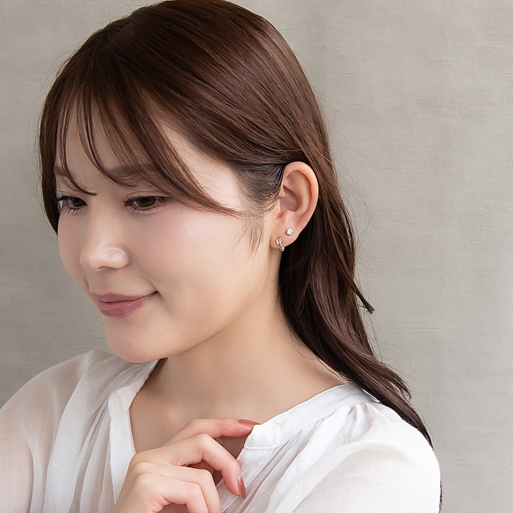 ピアス ニッケルフリー 錨 羽 太陽 6個セット チタンポスト スタッドピアス