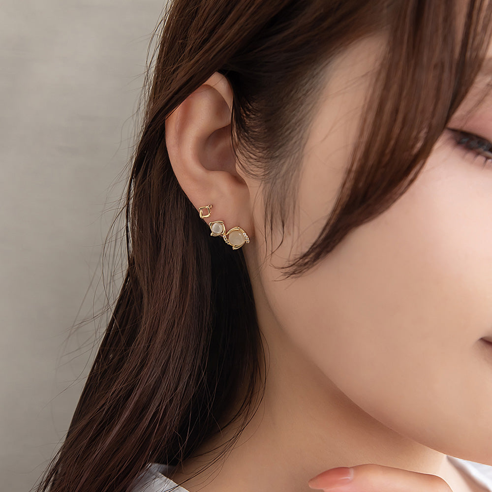 ピアス ニッケルフリー スクエア 6個セット チタンポストポスト スタッドピアス