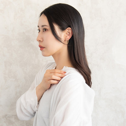 ピアス クロス 2ホール 5個セット サージカルステンレスポスト スタッドピアス