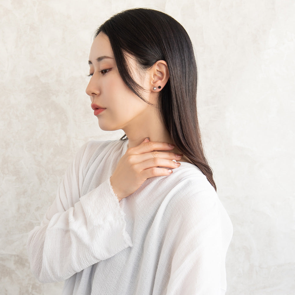 ピアス スティック 6個セット サージカルステンレスポスト スタッドピアス