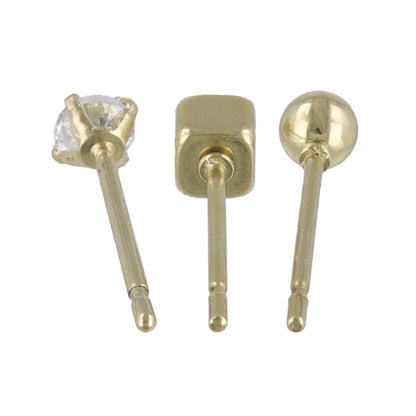 ピアス コーン 6個セット サージカルステンレスポスト スタッドピアス