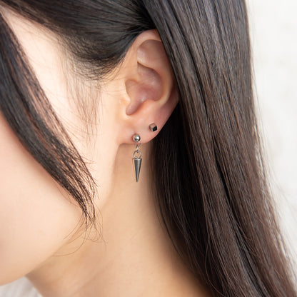 ピアス コーン 6個セット サージカルステンレスポスト スタッドピアス