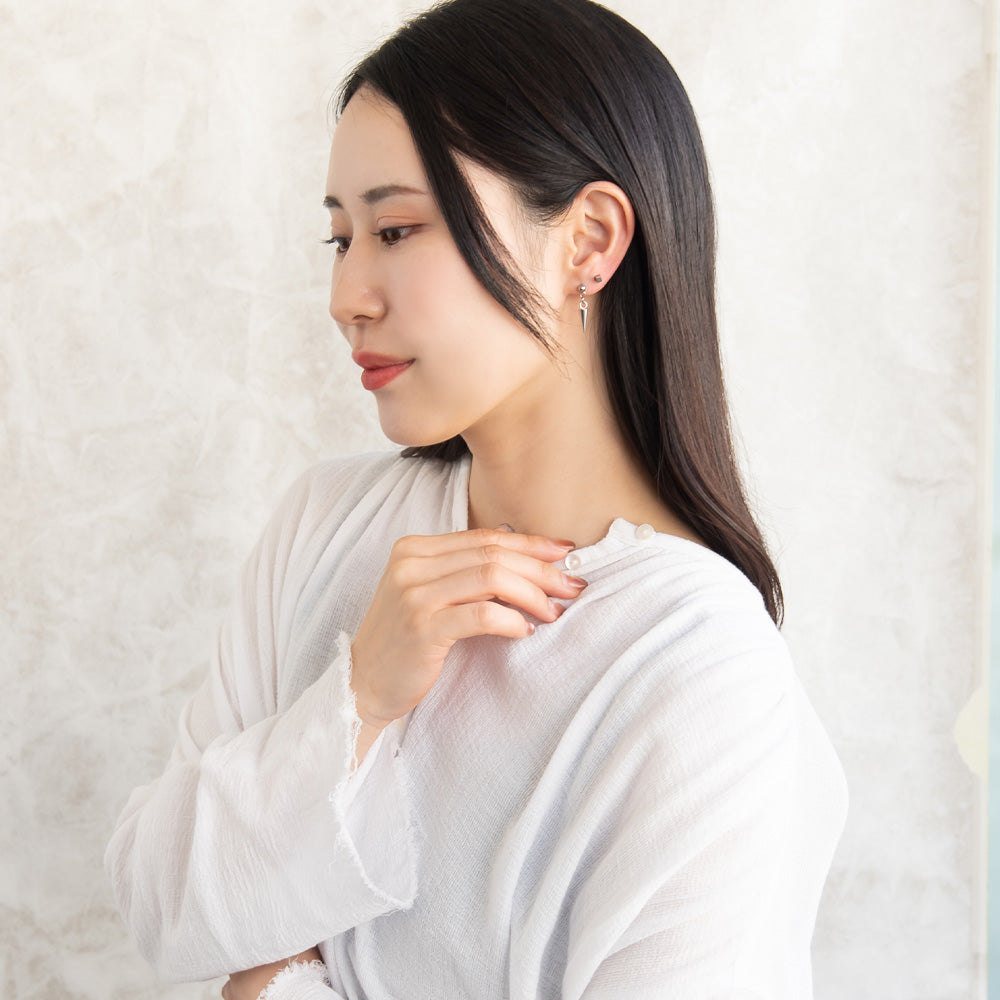 ピアス コーン 6個セット サージカルステンレスポスト スタッドピアス