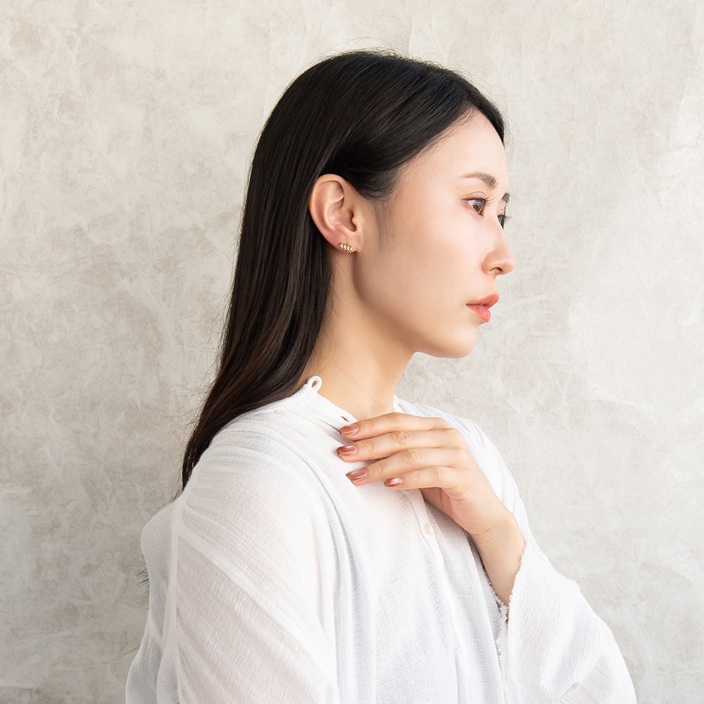 ピアス スクリュー 6個セット サージカルステンレスポスト スタッドピアス