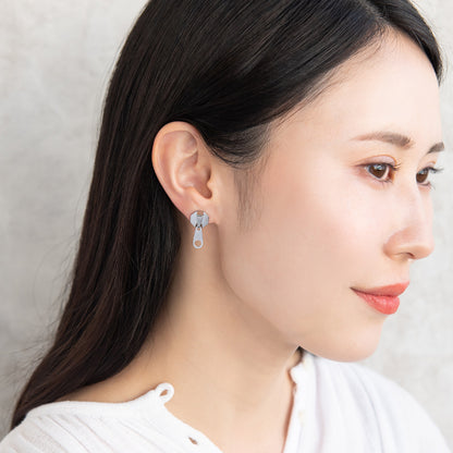 ピアス ファスナー 6個セット サージカルステンレスポスト スタッドピアス