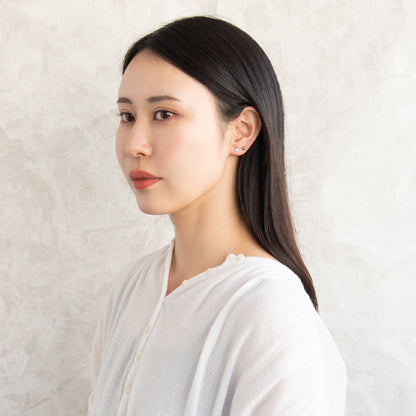 ピアス ファスナー 6個セット サージカルステンレスポスト スタッドピアス