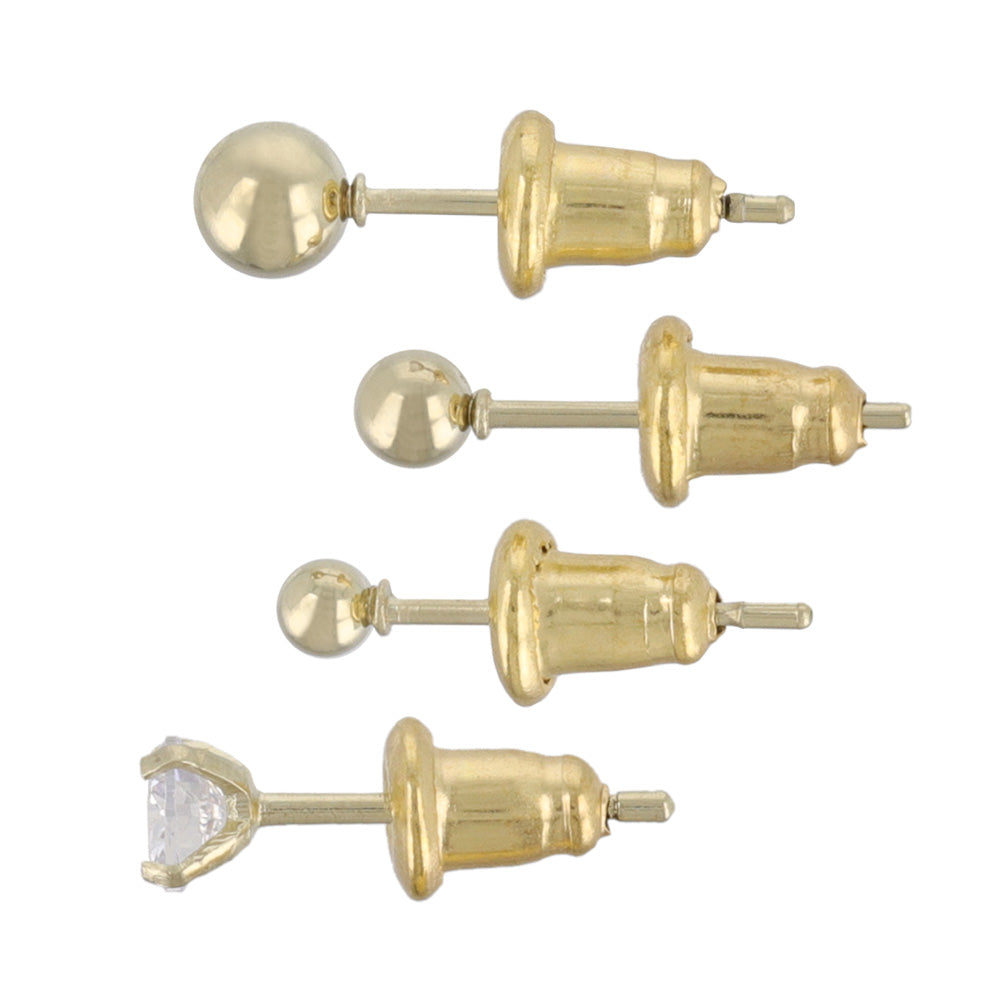 ピアス 6個セット サージカルステンレスポスト フープピアス スタッドピアス